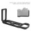 L Type Quick Release Plate & Vertical Hand Grip for DC-S1/S1R Camera 8