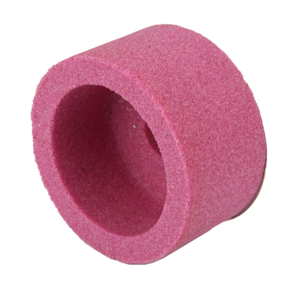 Corundum Grinding Wheel Ceramic Cup 75*40*20Mm 120 Grit Red 4951330120110