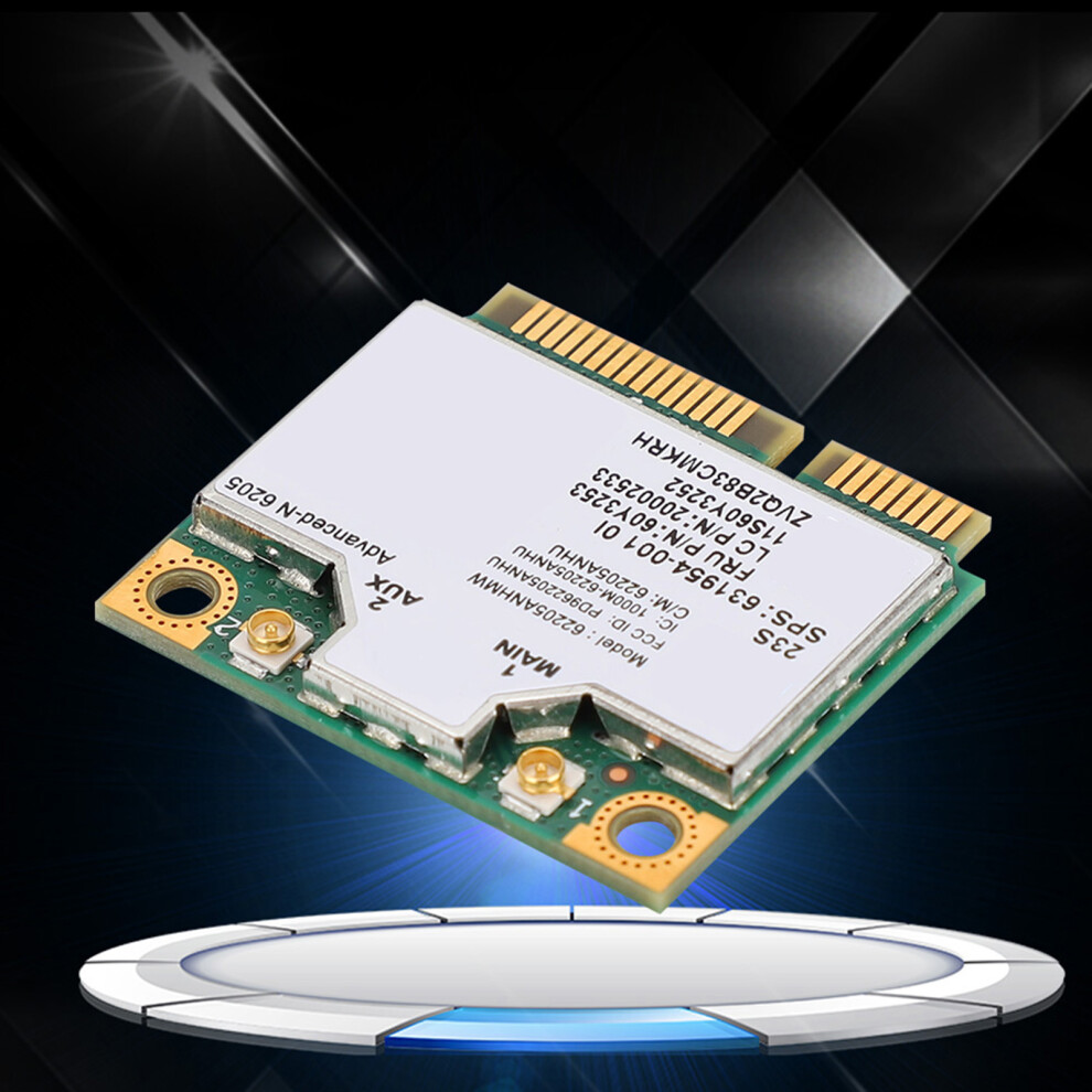 300Mbps Dual Band Mini Pcie Network Card For Thinkpad & Hp Laptops 9401330120627
