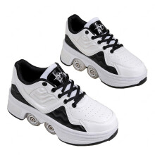 ' and 's Roller Skates with Adjustable Wheels, 2 in 1, 41