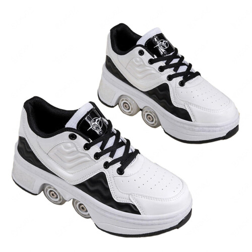 ' and 's Roller Skates with Adjustable Wheels, 2 in 1, 41