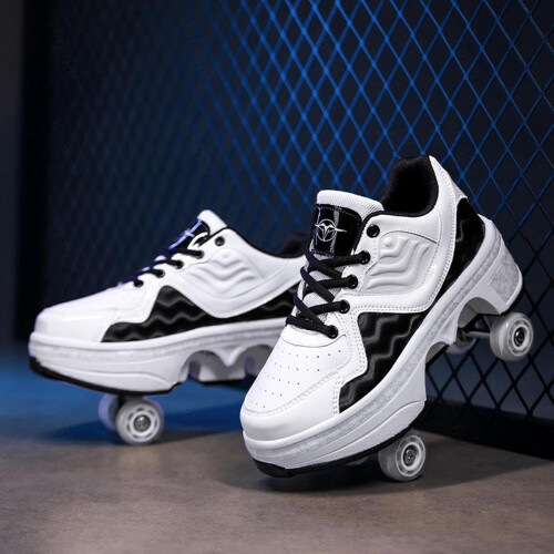 ' and 's Roller Skates with Adjustable Wheels, 2 in 1, 41 1