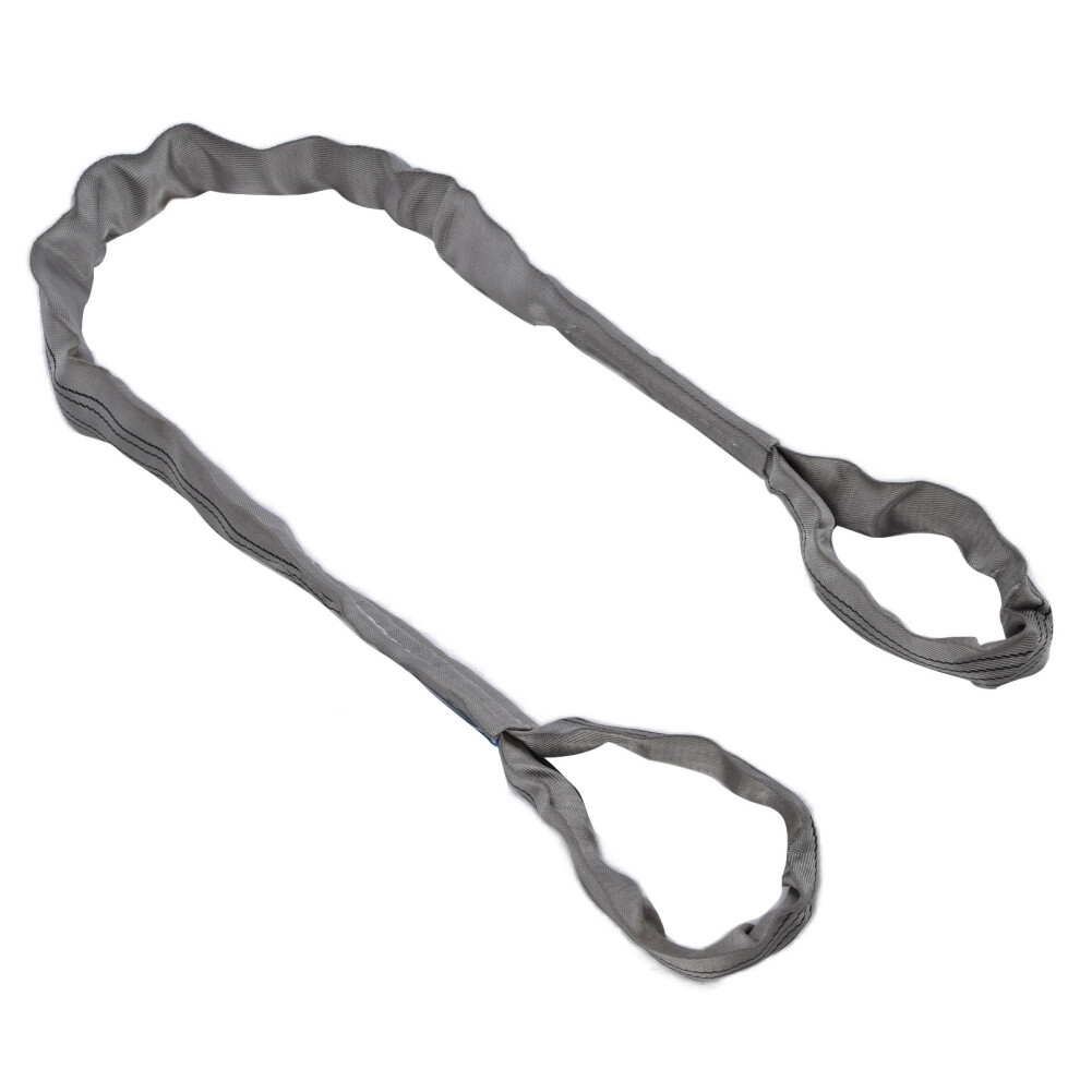 Strong 4T Pes Crane Lifting Sling 2M Double Buckle 85Mm Wide 6941330121000