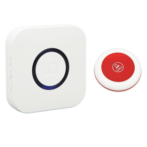 Wireless Caregiver Pager With Receiver Nurse Calling Alert System For Home Elderly Patient Disabled 2