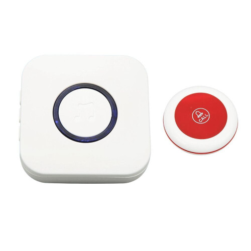 Wireless Caregiver Pager With Receiver Nurse Calling Alert System For Home Elderly Patient Disabled 1