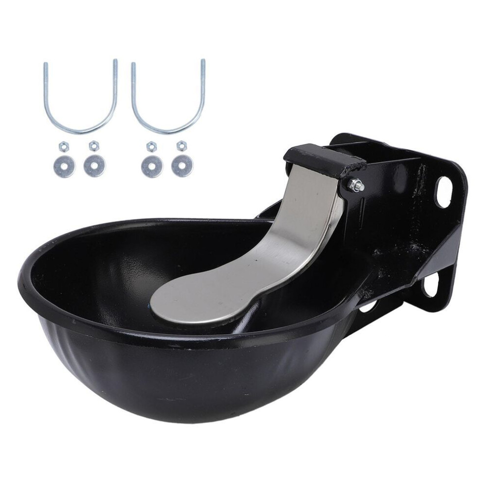 Automatic Livestock Waterer Bowl Thickened Steel Animal Drinking Bowl Water Dispenser For Sheep