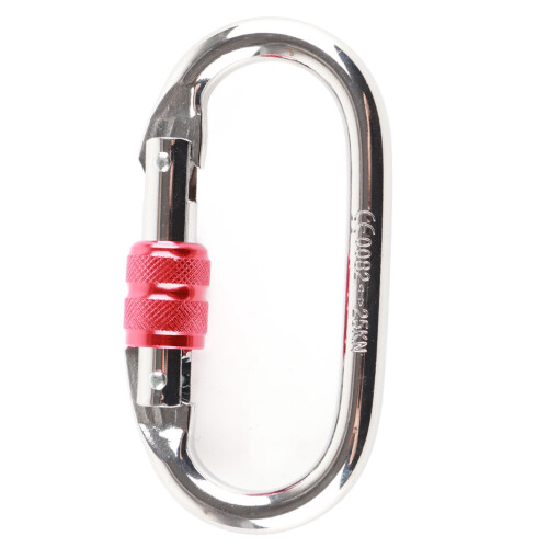 CC 0082 O-förmiger Karabiner 25 kN Längsrot 2