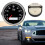 85mm Zeiger-Tachometer 0-8000 U/min 9-32 V Weiß Gelb 14