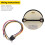 85mm Zeiger-Tachometer 0-8000 U/min 9-32 V Weiß Gelb 6