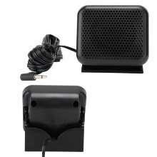 Portable 0.5W Mobile Radio Speaker Clear Sound & 4m Line for FT Radios