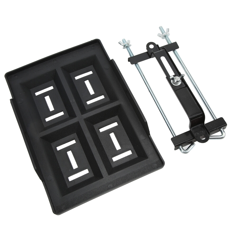 Heavy Duty Car Boat Battery Holder Tray Adjustable For 27/30/31 Series Batteries 4271330125305
