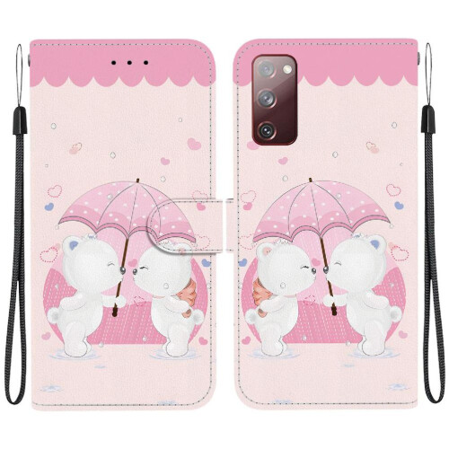 (ohter) Case for Samsung Galaxy S20 Fe Flip Leather Wallet Pu Leather Pattern Cover