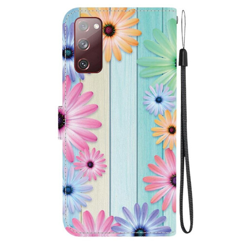 (C1 ) Case for Samsung Galaxy S20 Fe Flip Leather Wallet Pu Leather Pattern Cover 2