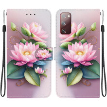 (c3 ) Compatible with Samsung Galaxy S20 Fe Case Pattern Cover Card Slot Kickstand Card Slots Pu Leather