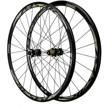 700C front/rear wheel set, disc brake, racing bike, hybrid/mountain bike, V/brake, 7/8/9/10/11/12speed flywheel wheel set black QR