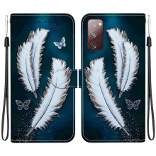 (C2) Flip Case for Samsung Galaxy S20 Fe Card Slots Pu Leather Card Slot Kickstand Pattern Cover Wallet