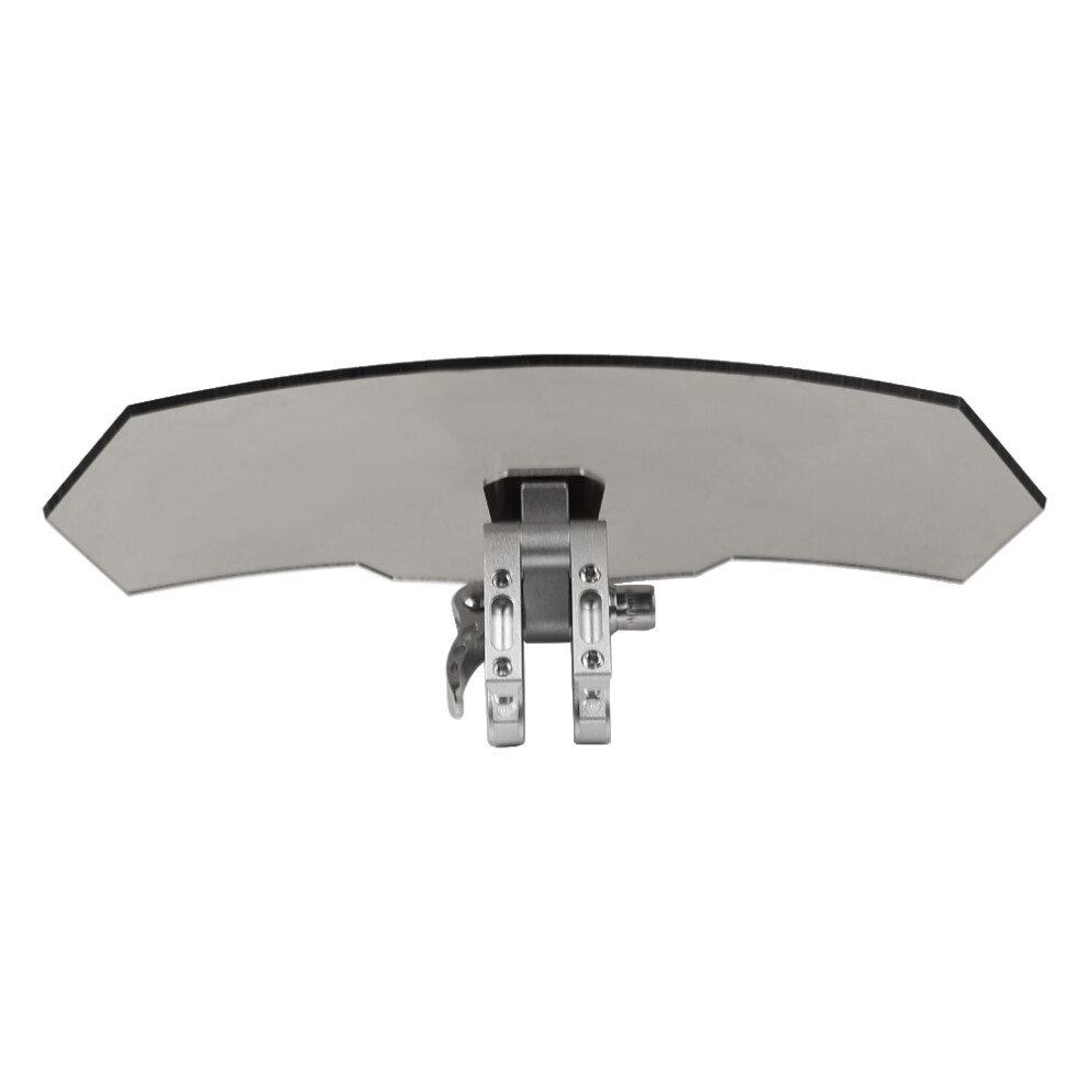 Adjustable Wind Deflector For Enhanced Motorcycle Wind Protection Black 4651330127606