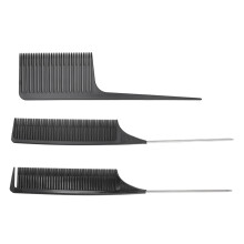 Haarfärbekammenset, 3 Stück, Kämme mit feinen Spitzen zur Teilung – zum Styling & Highlighting