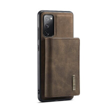 (Khaki ) Wallet Case for Samsung Galaxy S20 Fe Flip Kickstand Card Slots Pu Leather Protective Magnetic