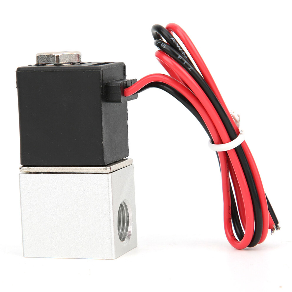 Durable 2-Way Solenoid Valve Dc12v G1/4In For Water Air Oil 7891330129041