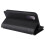 (Black) Flip Case for Samsung Galaxy S20 Fe Wallet Card Slots Shockproof Strap 7