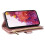 (Rose Gold ) Flip Case for Samsung Galaxy S20 Fe Wallet Card Slots Shockproof Strap 3
