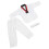 Kids Taekwondo Uniform with Belt Polyester and 6