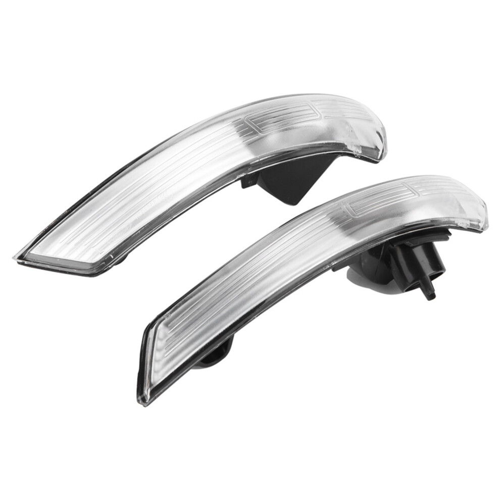 Pair Of Wing Mirror Indicator Lens Covers For Ford Focus 2008-2018 Light 7891330129799