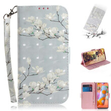 (C8 ) 3d Painted Protective Case for Samsung Galaxy S20 Fe Wallet Card Slots Lanyard Magnetic Closure Pu Leather