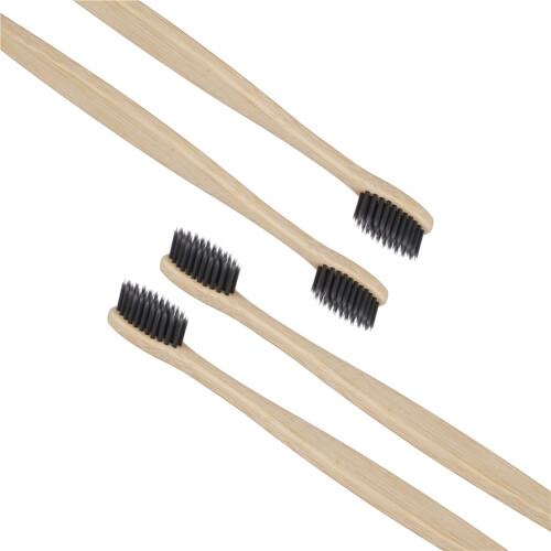 10PCS Bamboo Toothbrush Set - Soft Bristles for Gentle Cleaning 2