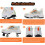 Adjustable Roller Skates, Suitable for 4 Wheels, 2in1 Multipurpose Roller Skates, Suitable for  and , 33 5