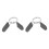 2PCS Spring Clip Collars 30mm Dumbbell Spring Lock 6