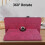 (Red) Tablet Case for Amazon Fire Hd 8 2020 360 Degree Rotating Lightweight Adjustable Angles Thickened Edges 3