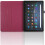 (Red) Tablet Case for Amazon Fire Hd 8 2020 360 Degree Rotating Lightweight Adjustable Angles Thickened Edges 5
