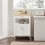 SoBuy Καρότσι Κουζίνας Λευκό 60x92x45cm με Συρτάρι 2