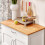 SoBuy Κινητό Καρότσι Κουζίνας FKW45-WN Λευκό 67x86x38cm 4