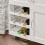 SoBuy Κινητό Καρότσι Κουζίνας FKW45-WN Λευκό 67x86x38cm 6