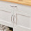 SoBuy Κινητό Καρότσι Κουζίνας FKW45-WN Λευκό 67x86x38cm 9