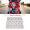 Toddler Bed Mat Protector 70x90cm Cute Submarine Design Machine Washable 4