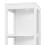 SoBuy Ψηλό Ντουλάπι Μπάνιου FRG126-W Λευκό 30x30x144cm 6