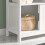 SoBuy Ντουλάπι Μπάνιου FRG128-W Λευκό 60x30x60cm 9