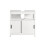 SoBuy Ντουλάπι Μπάνιου FRG128-W Λευκό 60x30x60cm 13