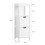 SoBuy Λευκό Ντουλάπι Μπάνιου 30x89x30 cm με 2 Καλάθια 3