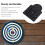 Dartboard Wall Hanging Bracket Kit with Soft Tape Measure - Easy To Mount 9