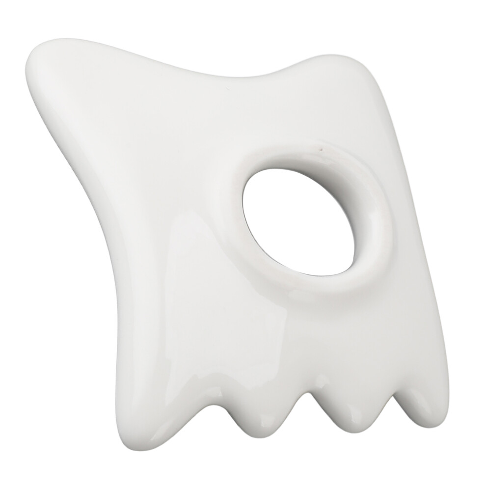 Ceramic Gua Sha Board for Facial & Body Relaxation Spa Therapy