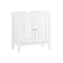 SoBuy White Under Sink Bathroom Storage Cabinet
