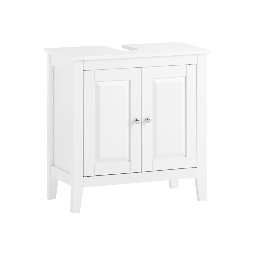 SoBuy® FRG202-W, Under Sink Bathroom Storage Cabinet with Double Doors