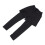 Black Men's Fake 2 Piece Pants Training Elastic 10