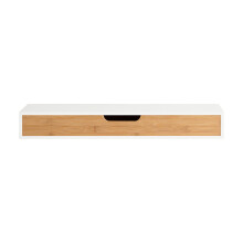 Comodă SoBuy FRG93-WN cu raft și sertar, 60x25x8 cm