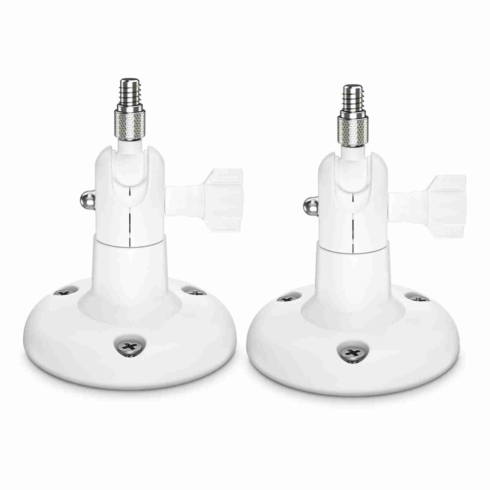 Versatile Camera Mounting Bracket For Arlo/Wyze - 360 Swivel White 8771330133165